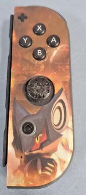 Nintendo Switch Right Joy-Con Controller Sonic Forces Infinite Custom Skin Grey